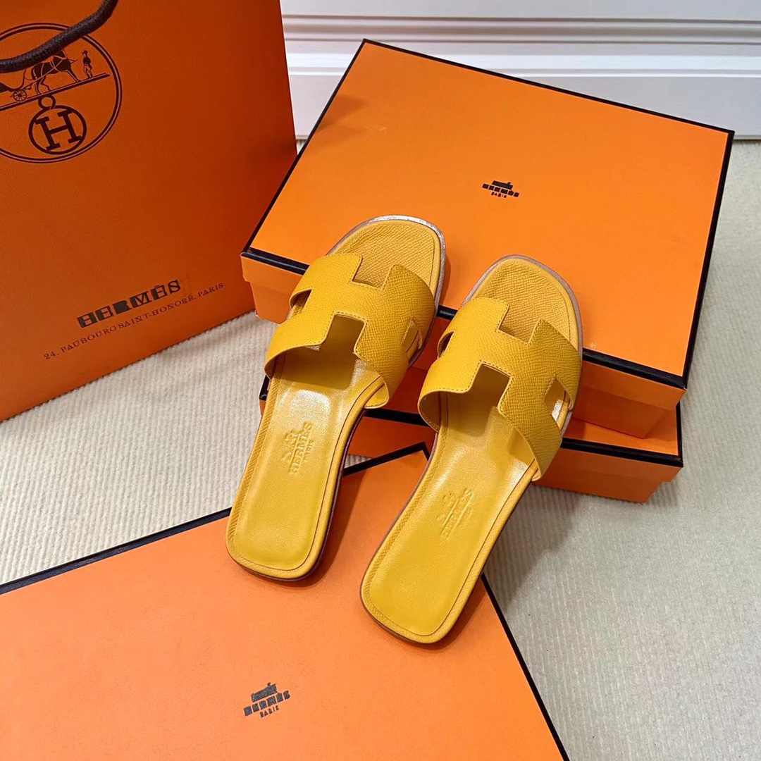 에르메스 올수공 오란 슬리퍼 샌들 앱송 30